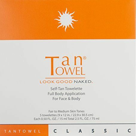 Tan Towel Full Body Classic, 5 kpl