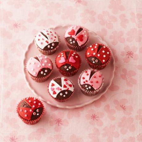 suklaa rakkauden " bugs" leppäkerttukupit poimitaan naistenpäivän helmikuun 2015 kannesta