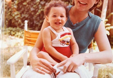 Meghan Markle ja Samantha apurahan vuonna 1982