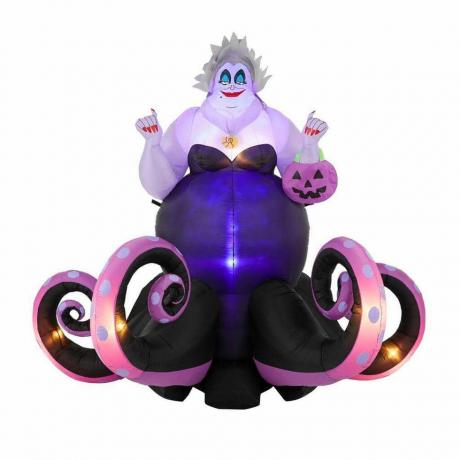 6 jalkaa animoitu Ursula Halloween puhallettava