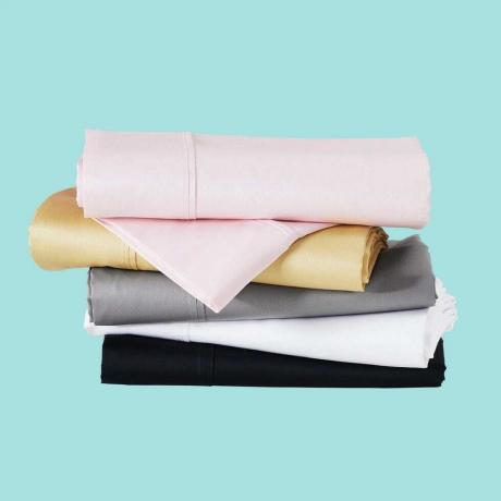 Päivittäinen Soft Sateen Solid Sheet Set 400 Count